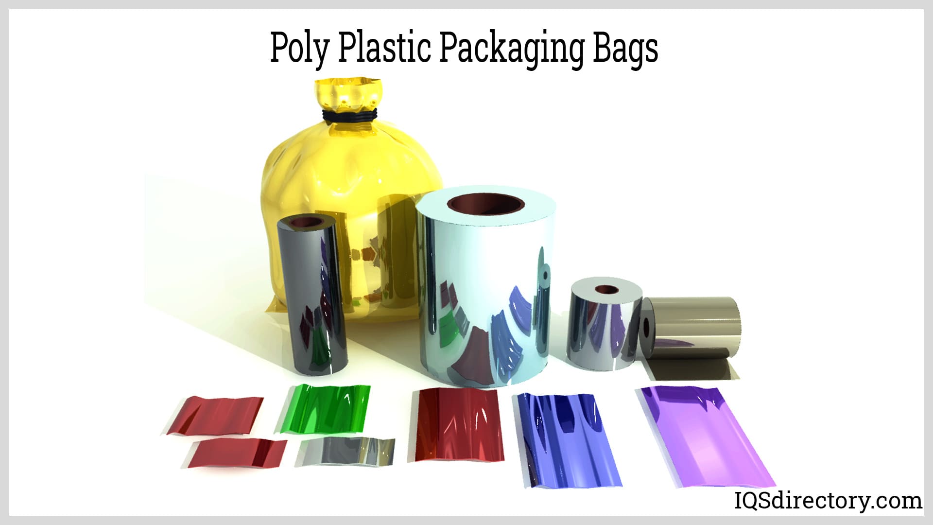 Poly Plastic Packaging Bags